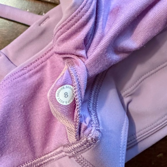 Lululemon Energy Bra - high neck - long line - 8 - Jubilee - XLNT - Picture 6 of 6